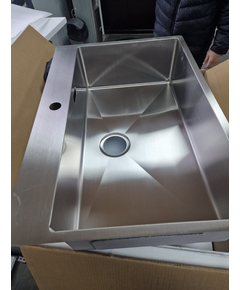 Кухонная мойка Kuchenstern WERK 80 AISI 304/R10 нержавеющая сталь 508SS50 (KS-800185)