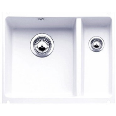 кухонная мойка Blanco Subline 350/150-U керамика глянцевый белый (523741)
